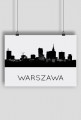 Warszawski Skyline - Plakat
