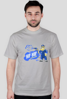 T-shirt HIP HOP wash