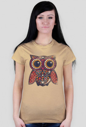 Sowa -T-shirt Damski