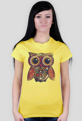 Sowa -T-shirt Damski