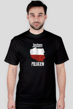 Jestem POLAKIEM (czarna, męska)