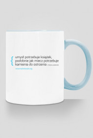 Kubek - umysł potrzebuje książek - madreksiazki.org