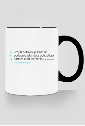 Kubek - umysł potrzebuje książek - madreksiazki.org