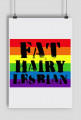 Fat Hairy Lesbian