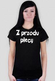 Z przodu plecy z tyłu plecy