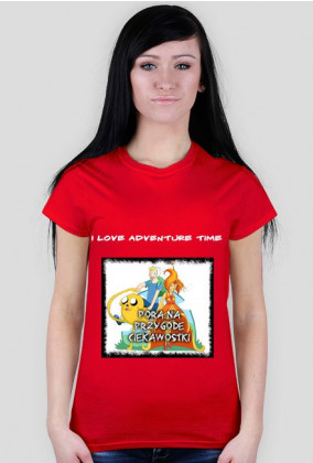 Koszulka Adventure Time (damska)