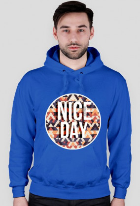 Bluza z kapturem "NICE DAY"