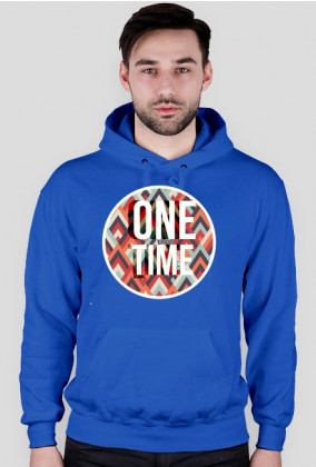 Bluza z kapturem "ONE TIME"