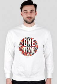 Bluza bez kaptura "ONE TIME"