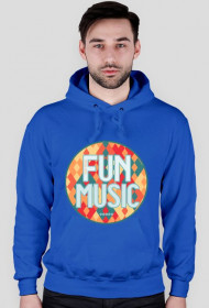 Bluza z kapturem "FUN MUSIC"