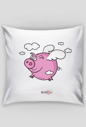 Latający prosiak poduszka