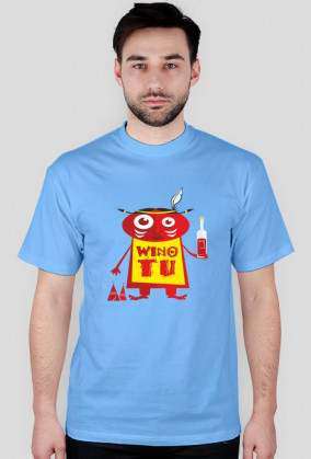 T-shirt wino tu