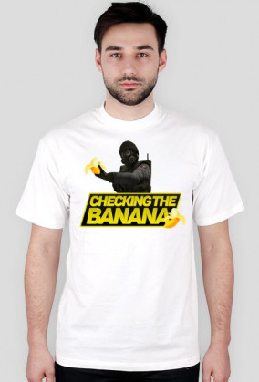 Checking the banana