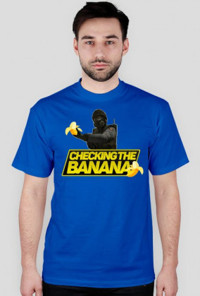 Checking the banana