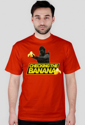 Checking the banana