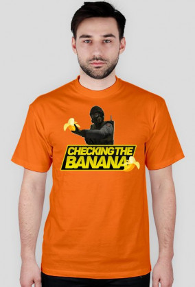 Checking the banana