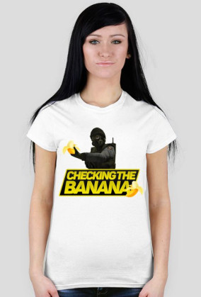 Checking the banana