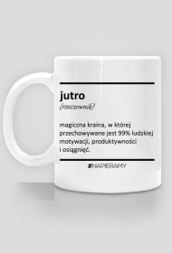 Kubek zawodowego prokrastynatora