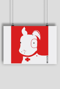 Plakat Pies Max