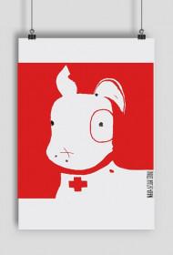 Plakat Pies Max (Pion)