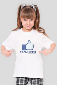 Koszulka PolecamNS (Dziecięca - Dziewczęca)