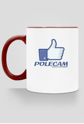 Kubek PolecamNS (Kolor)