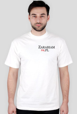 Koszulka z logo strony - Zarabiam24.pl