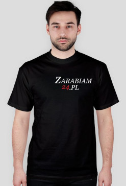 Koszulka z logo strony - Zarabiam24.pl