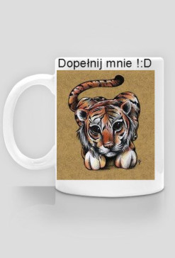 Kubek z kotkiem