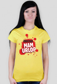 Obecnie mam urlop