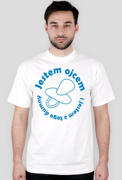 Jestem ojcem - niebiska 2 z wypełnieniem