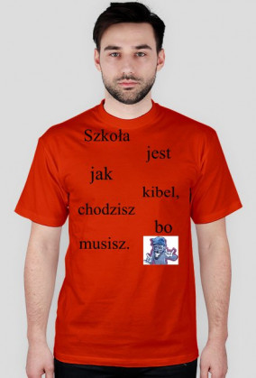 koszulka "Szkoła" męska
