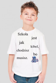 koszulka "Szkoła" dziecięca