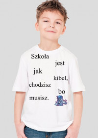 koszulka "Szkoła" dziecięca