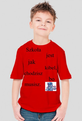 koszulka "Szkoła" dziecięca
