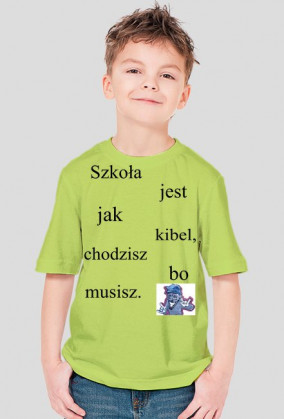 koszulka "Szkoła" dziecięca