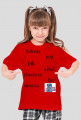 koszulka "Szkoła" dziewczenca