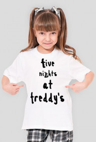 koszulka "fnaf" dziewczenca