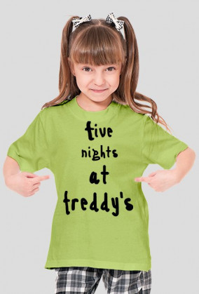 koszulka "fnaf" dziewczenca