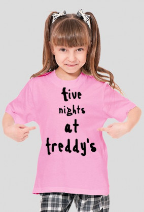 koszulka "fnaf" dziewczenca