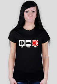 Eat sleep jdm Tshirt W