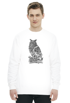 Owl steampunk sketch- Bluza