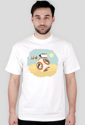 BB-8 - Jakku - Męska (Bez Napisu)