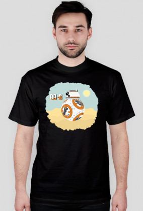 BB-8 - Jakku - Męska (Bez Napisu)