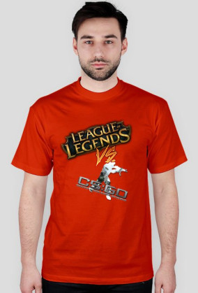 CS:GO vs LOL T-Shirt