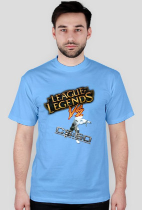 CS:GO vs LOL T-Shirt