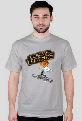 CS:GO vs LOL T-Shirt