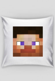 Minecraft guy face poduszka :3