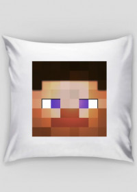 Minecraft guy face poduszka :3