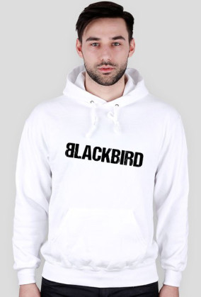 Bluza z kapturem biała